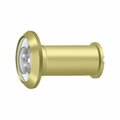 Dendesigns Fire Rated Door Viewer, Bright Brass DE3239562